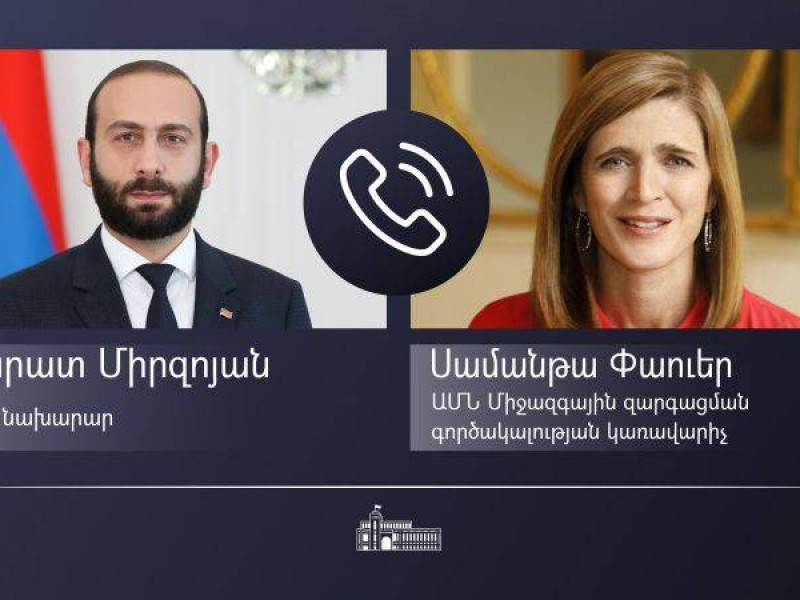Мирзоян и глава USAID обсудили расширение деятельности агентства в Армении 