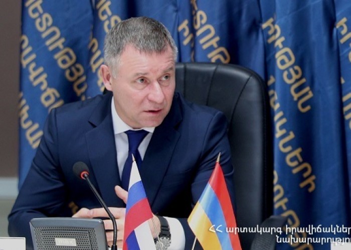 Глава МЧС Армении выразил соболезнования в связи с гибелью российского коллеги