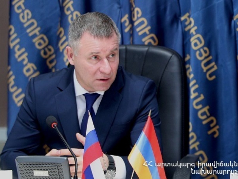 Глава МЧС Армении выразил соболезнования в связи с гибелью российского коллеги