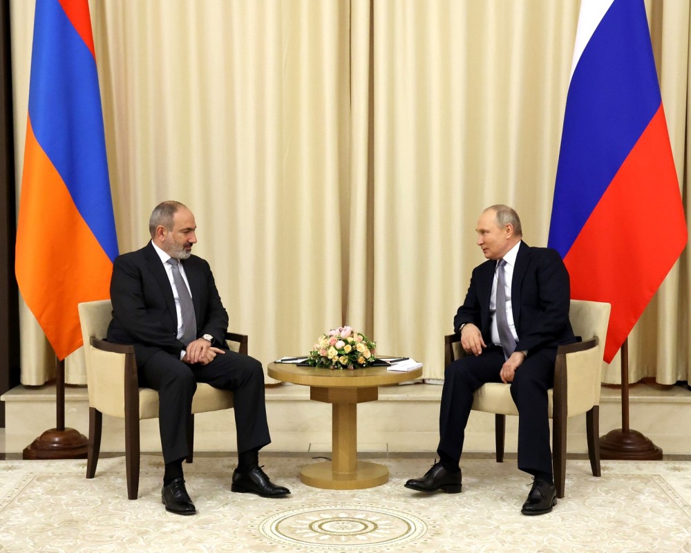 Пашинян: Россия играет ключевую роль в обеспечении безопасности на Южном Кавказе