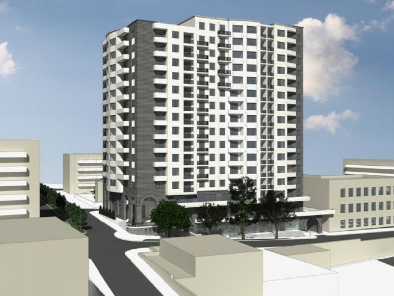 В Степанакерте строится многофункциональное жилое здание