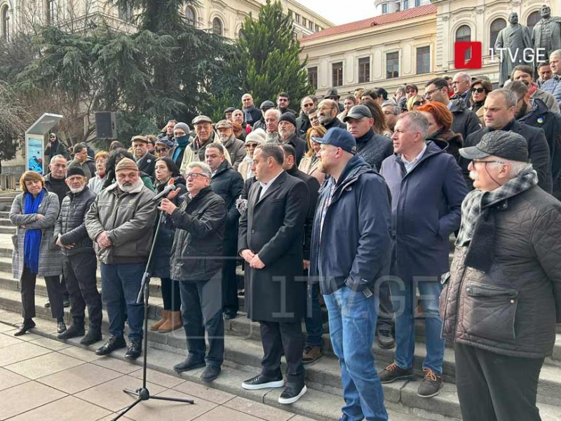 Грузинская оппозиция созывает все силы на акцию протеста 24 февраля 