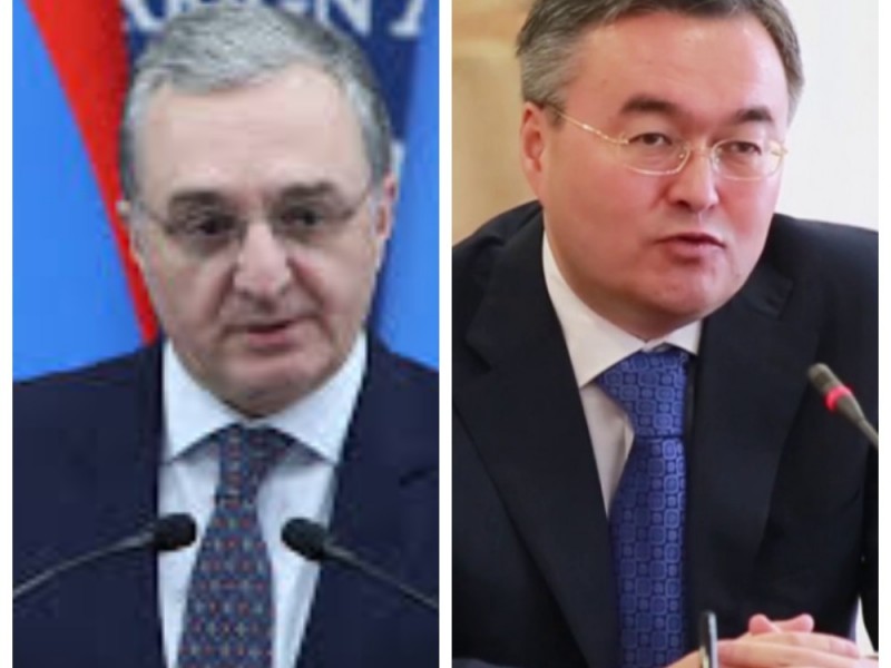 ՀՀ և Ղազախստանի ԱԳ նախարարները քննարկել են հատուկ չվերթի մանրամասները