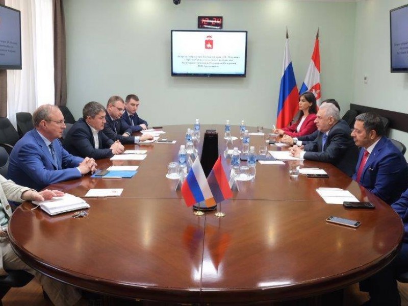Армения активизирует сотрудничество с Пермским краем России