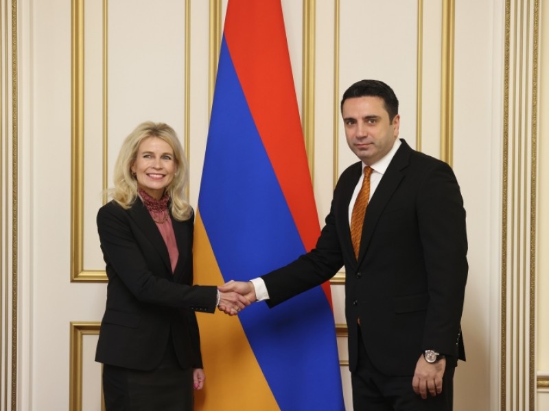Председатель ПА ОБСЕ представила спикеру НС Армении подробности своего визита в Баку