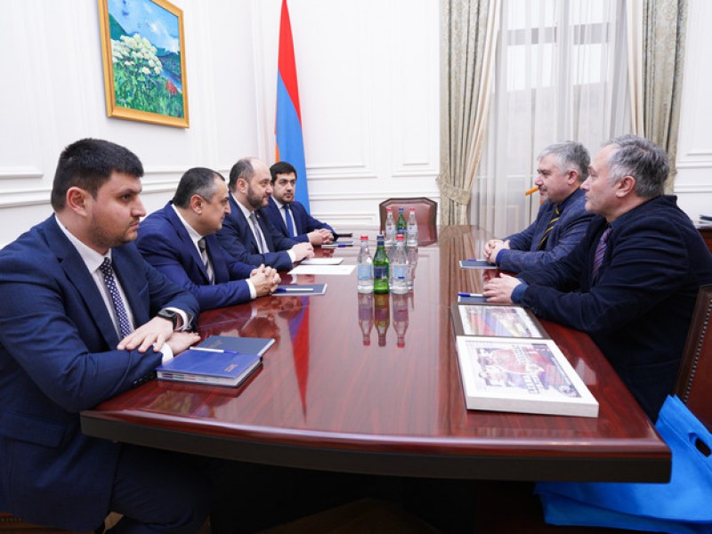 В Армению прибыли руководители Европейской федерации тяжелой атлетики (EWF)