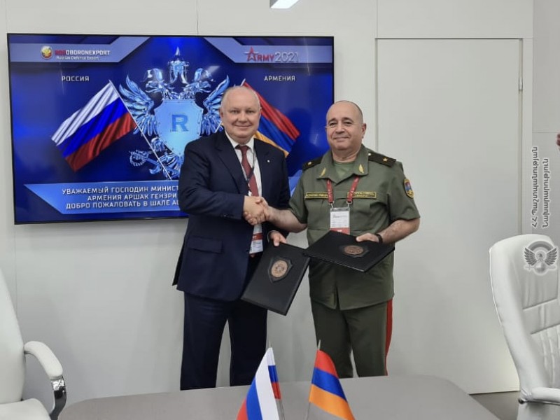 Аршак Карапетян обсудил вопросы армяно-российского военно-технического сотрудничества