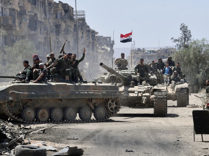 Сирийская армия перерезала маршруты снабжения боевиков 