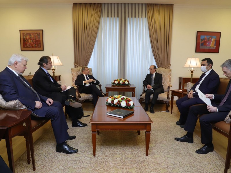 В МИД Армении стартовала встреча с сопредседателями Минской группы ОБСЕ