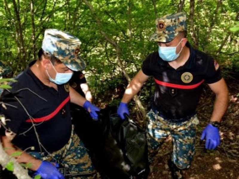 В ходе поисковых работ в районе Варанды обнаружены тела ещё четырёх военных - ГСЧС Арцаха