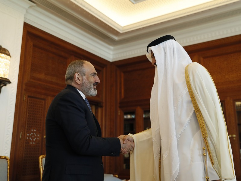 Փաշինյանն ու Կատարի Էմիրը քննարկել են երկու երկրների համագործակցության հարցեր