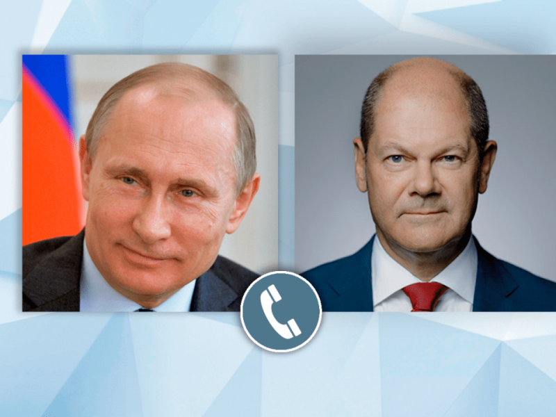 Путин и Шольц обсудили Украину, теракты против «Северных потоков» и «зерновую сделку» 