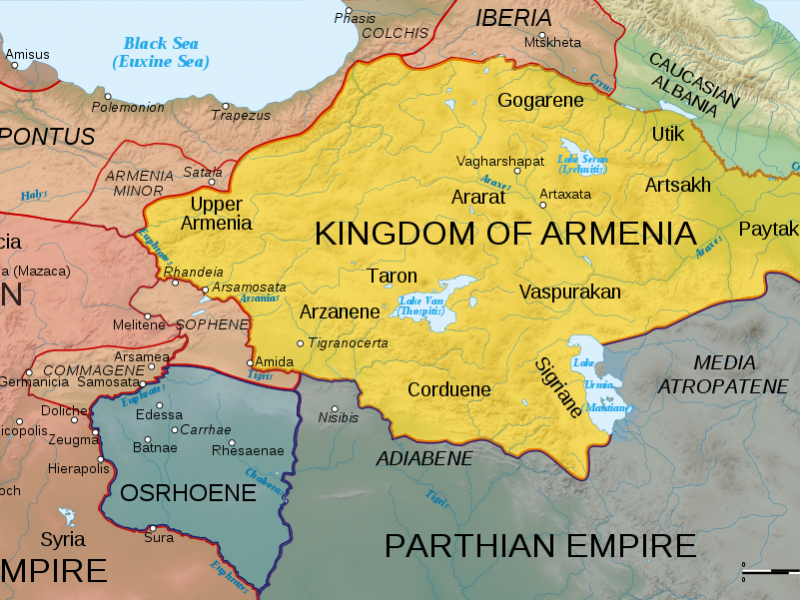 В азербайджанском учебнике истории появилась карта Великой Армении