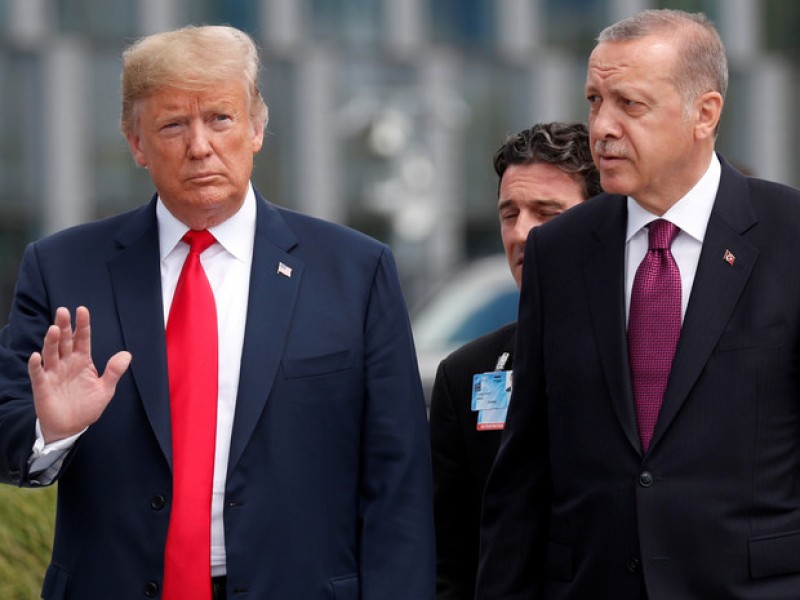 Эрдоган пригласил Трампа посетить Турцию