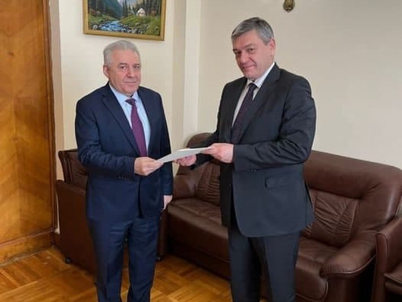 Замглавы МИД РФ Андрей Руденко принял нового посла Армении 