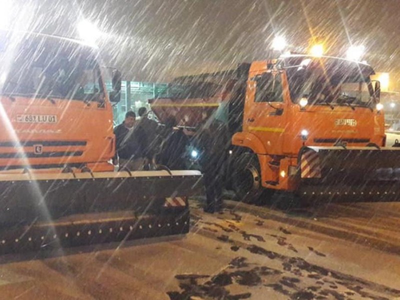 Вся техника по очистке снега приведена в действие - мэрия Еревана