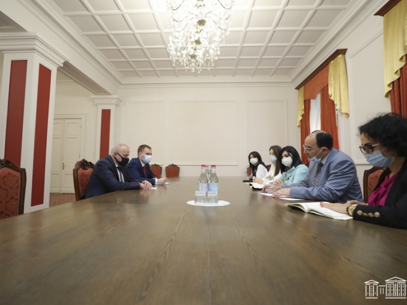 Թագուհի Թովմասյանն ու Սերգեյ Կոպիրկինը քննարկել են սահմանների դելիմիտացիայի գործընթացը