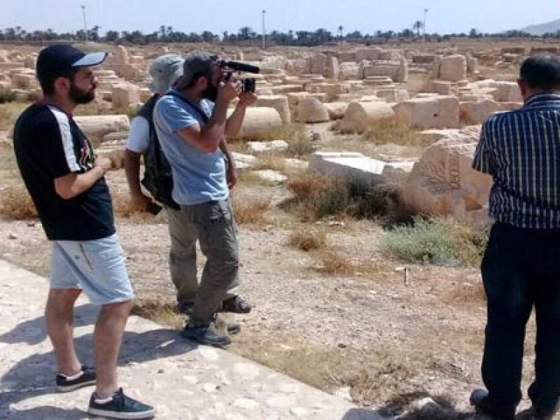 Съемочная группа Армении работает над фильмом о преступлениях ИГИЛ в Пальмире - SANA