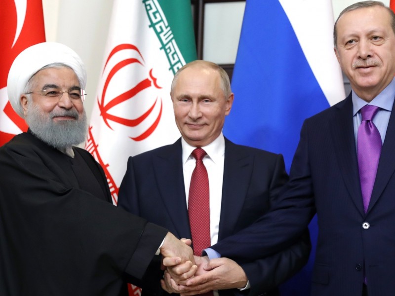Президенты России, Турции и Ирана обсудят ситуацию в Сирии в ходе видеоконференции
