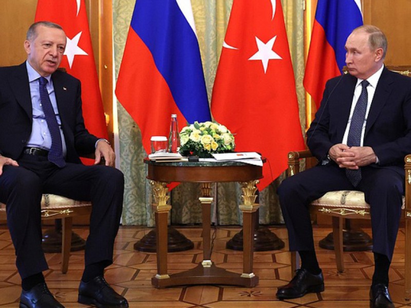 Эрдоган и Путин обсудили по телефону Украину