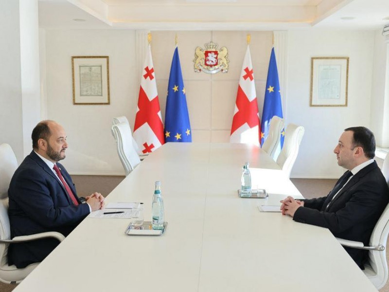 Премьер-министр Грузии Гарибашвили принял руководителя аппарата Пашиняна 