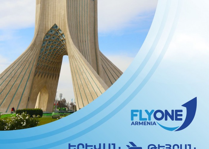 Fly One запустит регулярные рейсы Ереван - Тегеран - Ереван