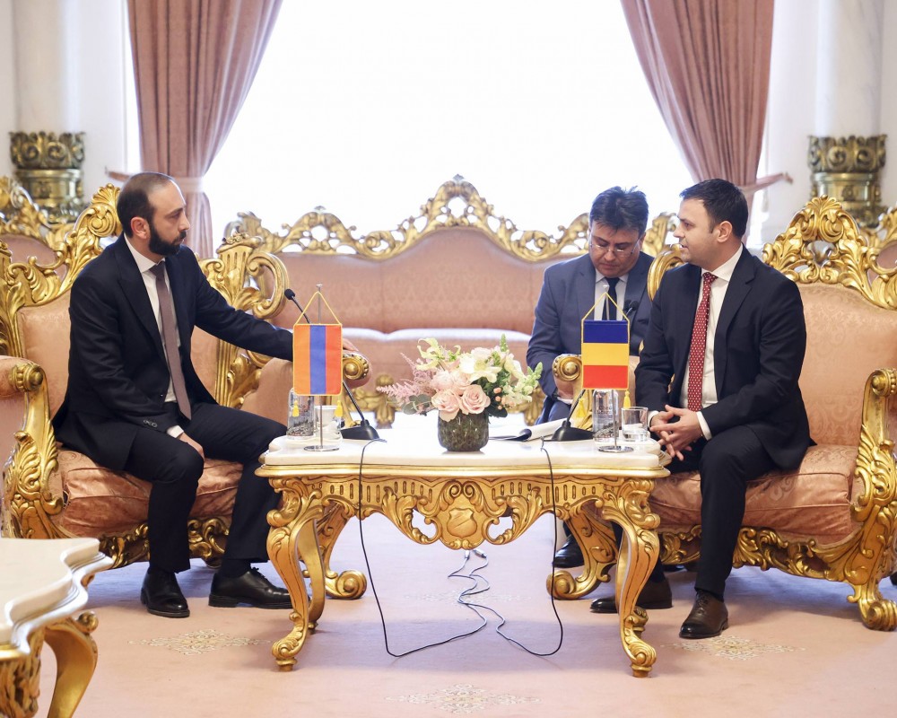 Подчеркнута важность развития сотрудничества между Арменией и Румынией
