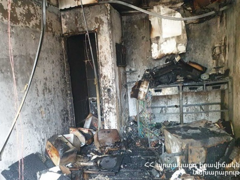 Произошёл взрыв в одном из гаражей в Ереване 