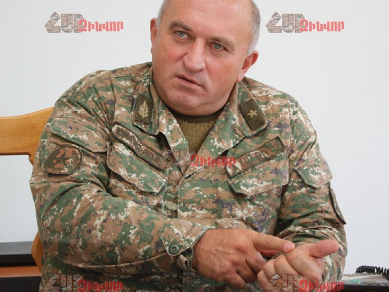 Вардан Балаян освобожден от должности заместителя командующего Армией обороны Карабаха