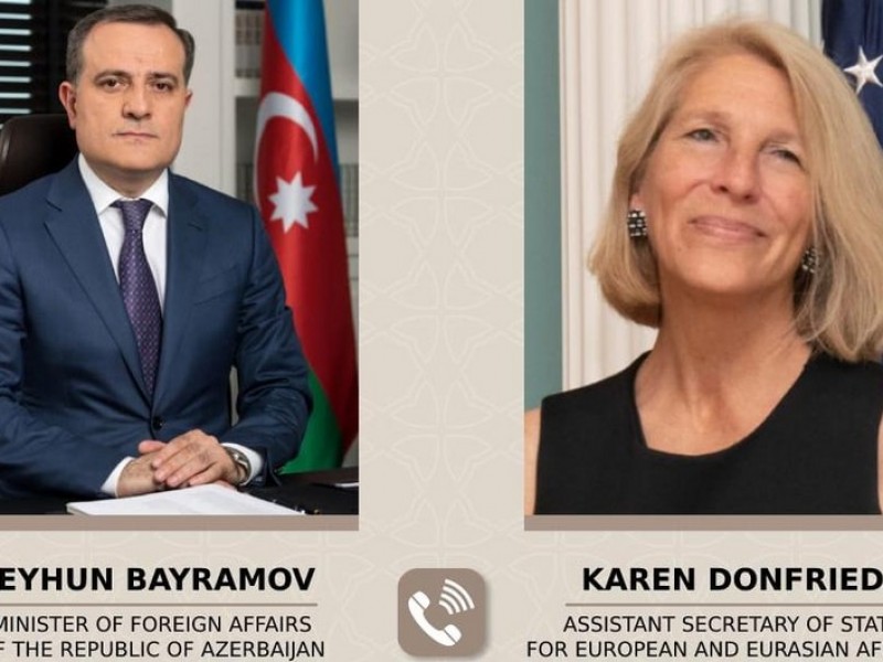 Байрамов и помощник госсекретаря США обсудили переговоры Азербайджана с Арменией