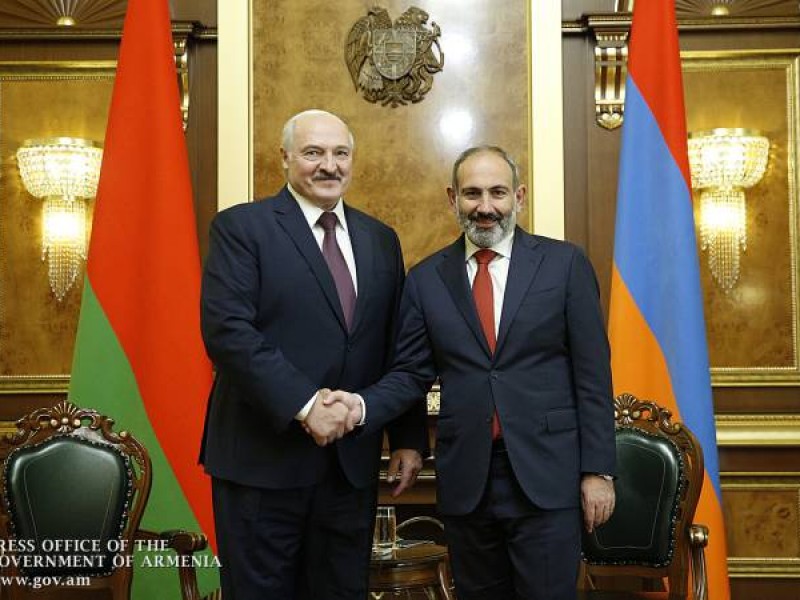  Пашинян поздравил Лукашенко по случаю Дня независимости Республики Беларусь