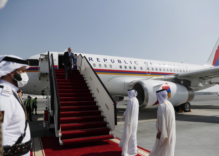 Նիկոլ Փաշինյանը պաշտոնական այցով ժամանել է Կատարի Պետություն