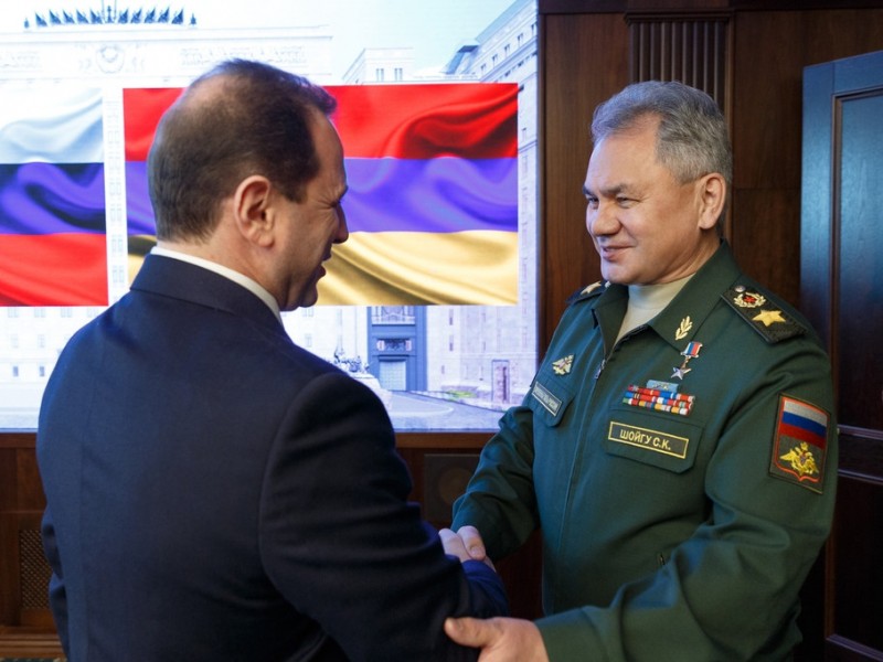 Շոյգու. Հայաստանն ու Ռուսաստանը խորցնում են ռազմատեխնիկական համագործակցությունը