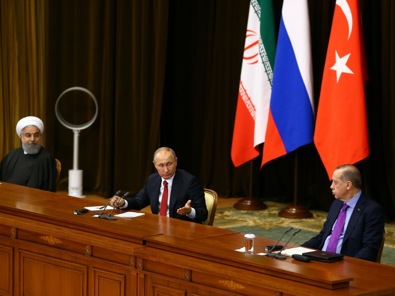 Россия, Иран и Турция договорились окончательно разгромить группировку ИГ в Сирии