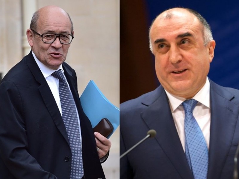 Ֆրանսիայի և Ադրբեջանի ԱԳ նախարարները քննարկել է ղարաբաղյան բանակցությունները