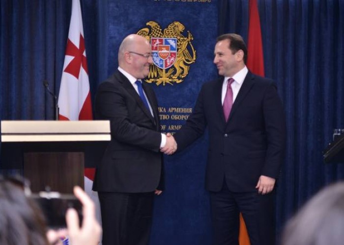 Армения и Грузия подписали программу военного сотрудничества на 2019 год