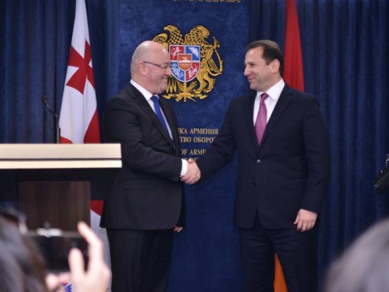 Армения и Грузия подписали программу военного сотрудничества на 2019 год