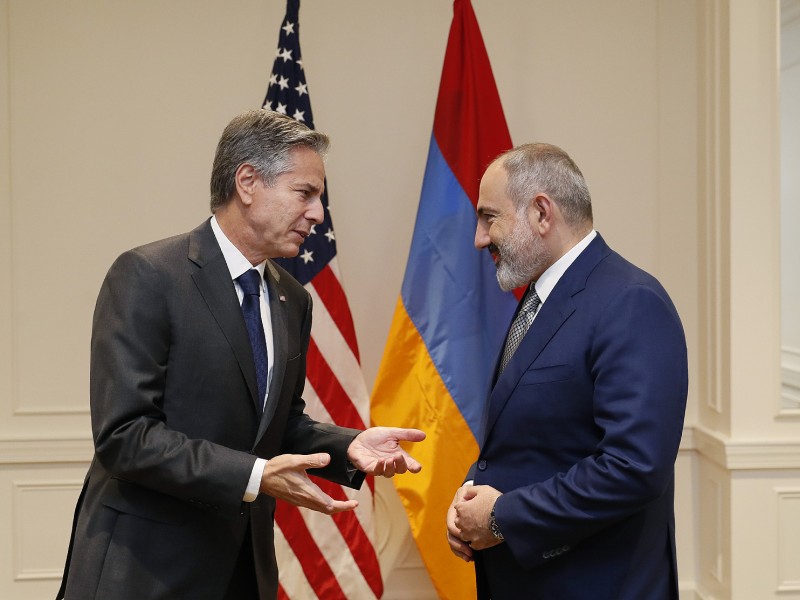 Пашинян подтвердил в беседе с Блинкеном приверженность Армении повестке мира