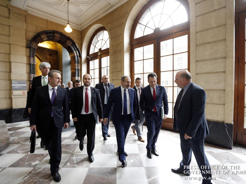 Стартовал визит премьер-министра Армении в Бельгию