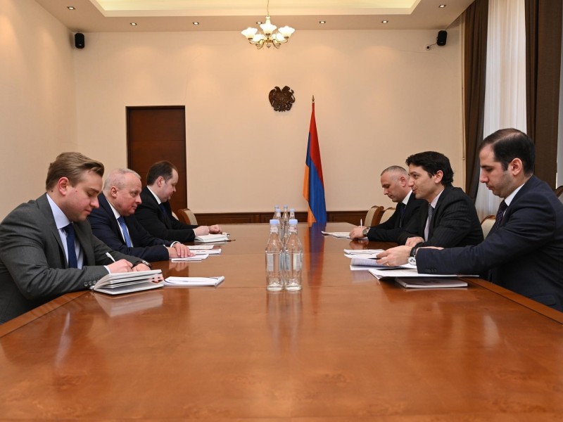 Министр финансов Армении обсудил сотрудничество с РФ с послом Копыркиным