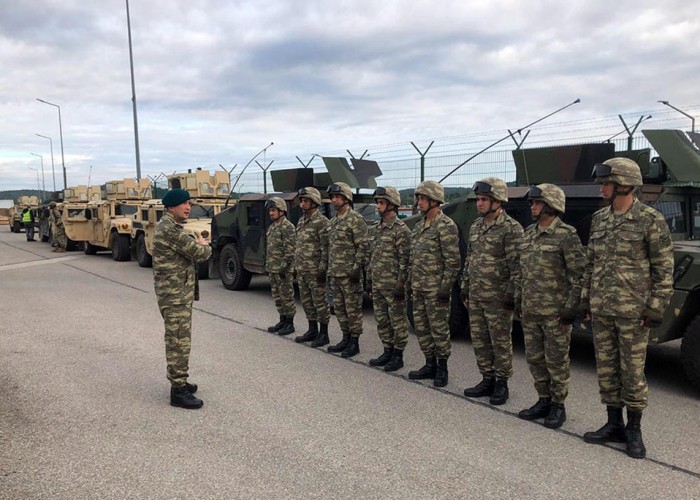 Ադրբեջանցի զինծառայողները մասնակցում են «Saber Junction-19» զորավարժություններին
