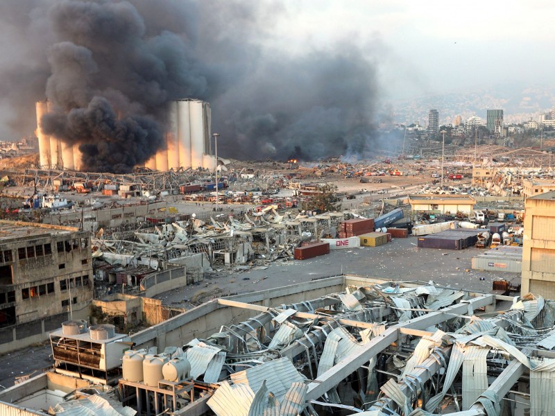 Германия 7 апреля представит ливанским властям план по восстановлению порта в Бейруте