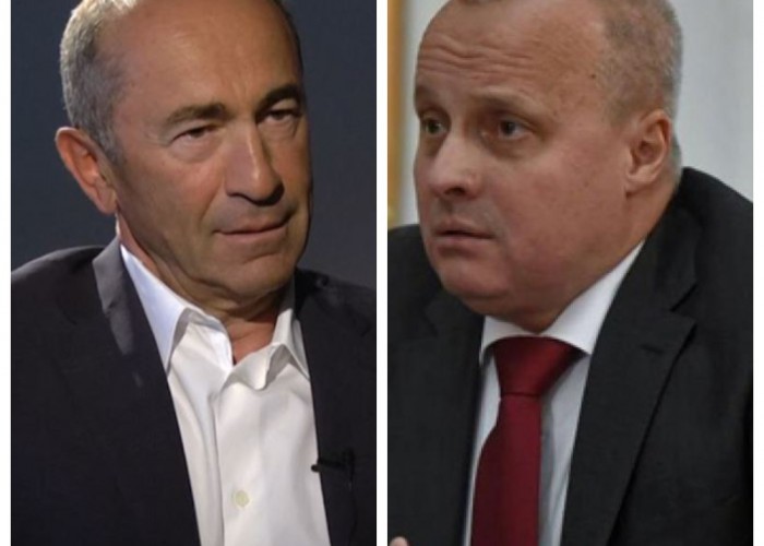 Роберт Кочарян и Сергей Копыркин обсудили ситуацию в зоне карабахского конфликта