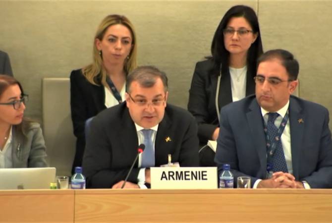 Состоялось обсуждение нацдоклада Армении по всеобщему периодическому мониторингу ООН