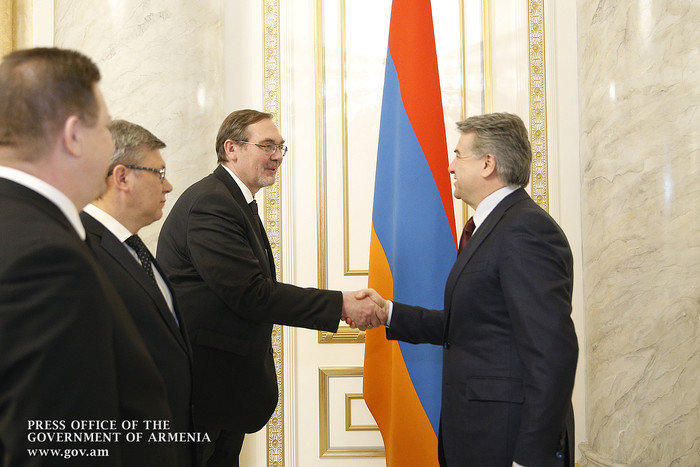 Карен Карапетян и Иван Волынкин обсудили расширение армяно-российских экономических связей