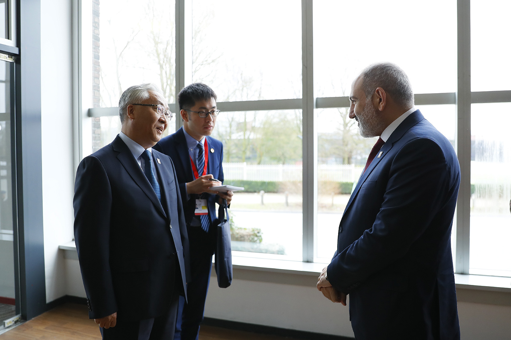 Пашинян и Гоцин обсудили вопросы экономического сотрудничества Армения-Китай