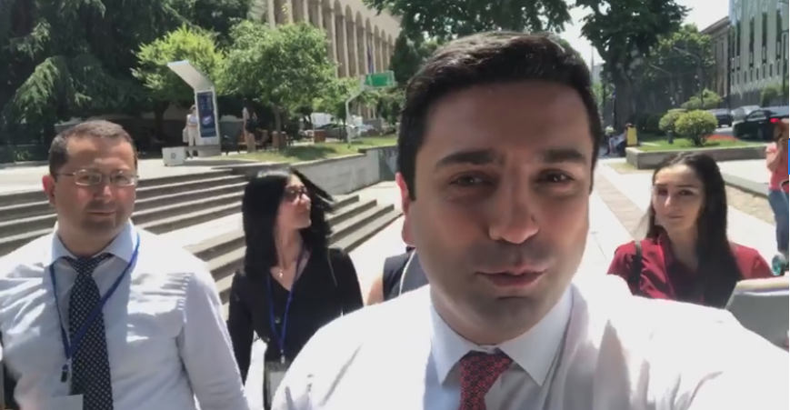 Հայաստանի պատվիրակությունը լքել է Վրաստանի խորհրդարանի նիստերի դահլիճը 