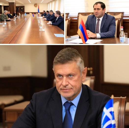 В Минобороны обсудили вопросы армяно-греческого сотрудничества в сфере обороны