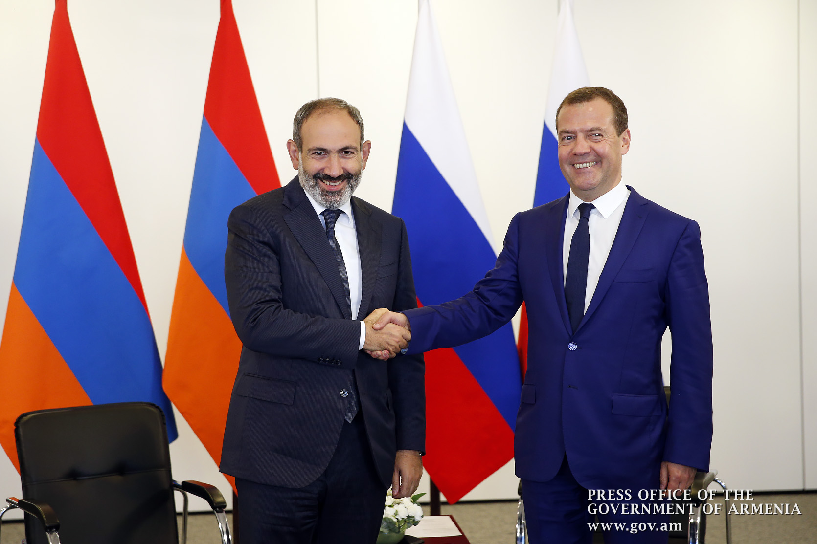 В Санкт-Петербурге состоялась встреча премьер-министров Армении и России
