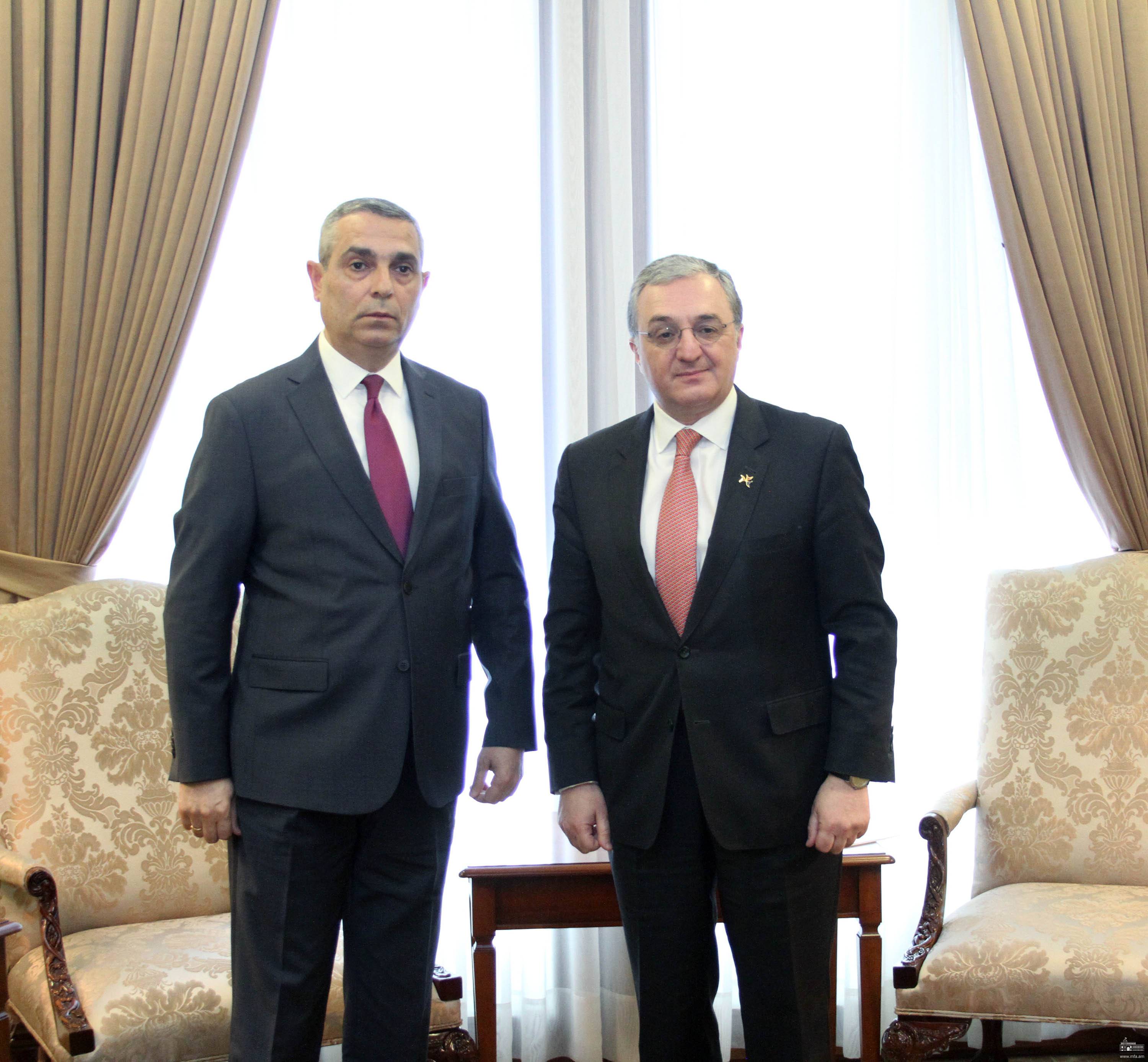 В преддверии московской встречи: главы МИД Армении и Арцаха обсудили карабахский конфликт